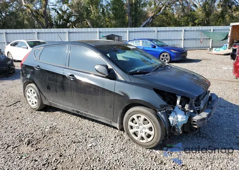 2013 Hyundai Accent Gs из США, поврежденный, VIN KMHCT5AE6DU126305